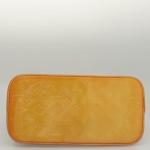 LOUIS VUITTON Monogram Vernis Houston Hand Bag Jaune M91121 - Picture 9 of 13